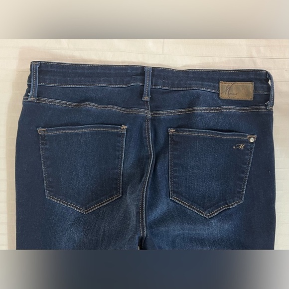 Mavi Marcia Mid-Rise Classic Bootcut Jeans Dark Wash Size 31 Tall Long - Picture 6 of 14
